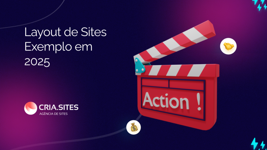 layout de sites exemplo